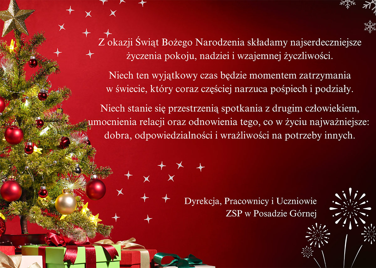 Życzenia świąteczne